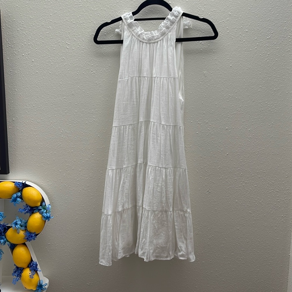 White dress size large